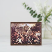 Schlacht um die Centaurs und Lapiths durch Ricci Postkarte (Stehend Vorderseite)
