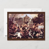Schlacht um die Centaurs und Lapiths durch Ricci Postkarte (Vorne/Hinten)