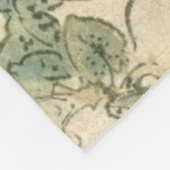 Schlacht um die Frösche - Kawanabe Kyosai Fleecedecke (Ecke)