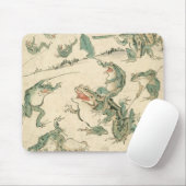 Schlacht um die Frösche - Kawanabe Kyosai Mousepad (Mit Mouse)