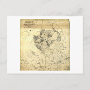 Schlacht um die Karte Antietam 16. und 17. Septemb