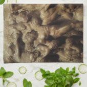 Schlacht um die Lapiths und die Jahrhunderte von M Geschirrtuch (Gefaltet)