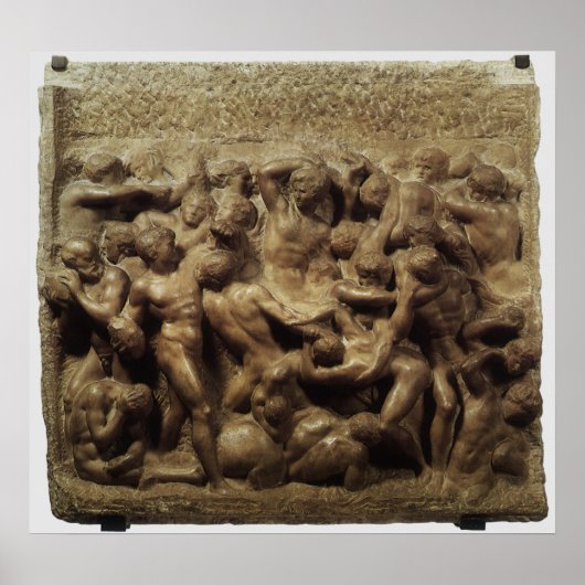 Schlacht um die Lapiths und die Jahrhunderte von M Poster (Vorne)