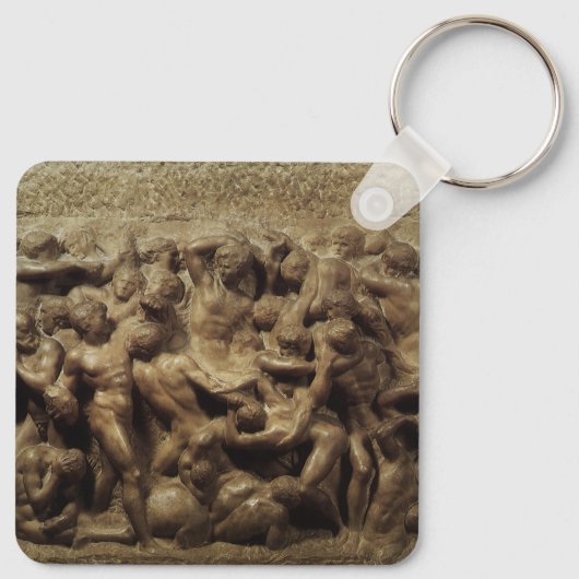 Schlacht um die Lapiths und die Jahrhunderte von M Schlüsselanhänger (Rückseite)