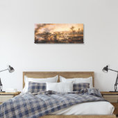 Schlacht um die Pyramiden, 21. Juli 1798, 1806 Leinwanddruck (Insitu (Schlafzimmer))