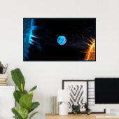 Schlacht um die Sonnen Poster (Heimbüro)