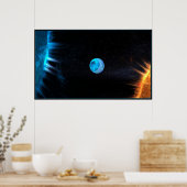 Schlacht um die Sonnen Poster (Küche)