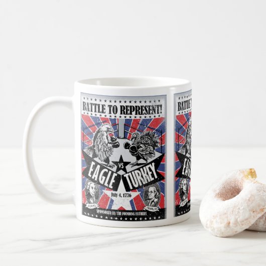 Schlacht um die Vögel Kaffeetasse (Mit Donut)