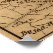 Schlacht um die Wildnis - Panoramablick aus dem Zi Poster (Ecke)