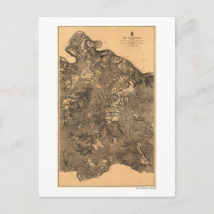 Schlacht um die Wildnis - Panoramablick aus dem Zi Postkarte