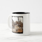 Schlacht um die Wucht Zweifarbige Tasse (Vorderseite Links)