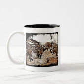 Schlacht um die Wucht Zweifarbige Tasse (Links)