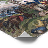 Schlacht um Eutaw Springs Poster (Ecke)