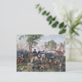 Schlacht um Eutaw Springs Postkarte (Stehend Vorderseite)