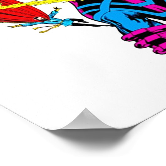 Schlacht um Galactus TShirt Poster (Ecke)