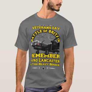 Schlacht um Großbritannien Avro Lancaster Heavy Bo T-Shirt