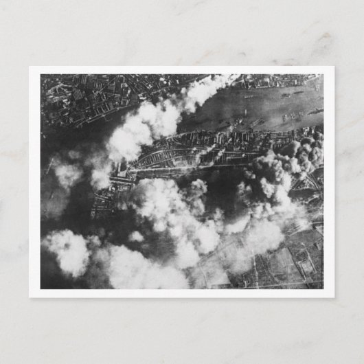 Schlacht um Großbritannien & The Blitz: #19 Docks Postkarte (Vorderseite)