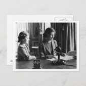 Schlacht um Großbritannien & The Blitz: #35 Radio  Postkarte (Vorne/Hinten)