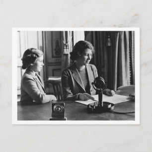 Schlacht um Großbritannien & The Blitz: #35 Radio  Postkarte