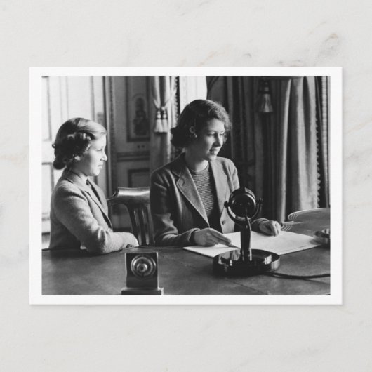 Schlacht um Großbritannien & The Blitz: #35 Radio Postkarte (Vorderseite)