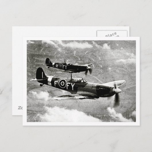 Schlacht um Großbritannien & The Blitz: #45 The We Postkarte (Vorne/Hinten)