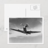 Schlacht um Großbritannien & The Blitz: #46 Spitfi Postkarte (Vorne/Hinten)