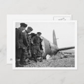 Schlacht um Großbritannien und die Blitz: 4 Kriegs Postkarte (Vorne/Hinten)