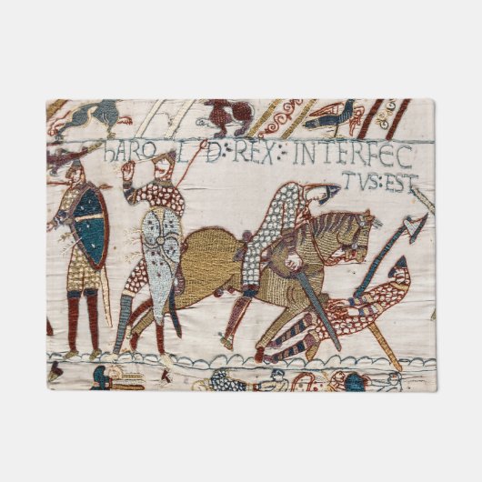 Schlacht um Hastings - Bayeux Tapestry King Harold Fußmatte (Vorderseite)