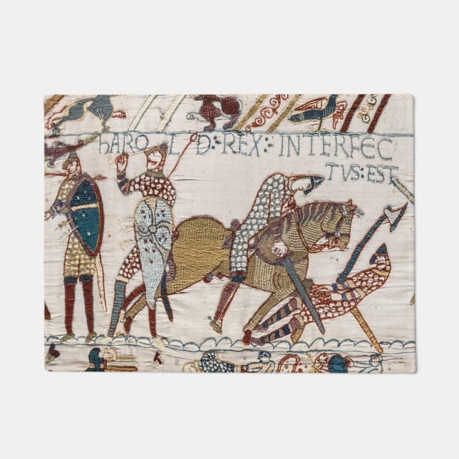Schlacht um Hastings - Bayeux Tapestry King Harold Fußmatte (Vorderseite)