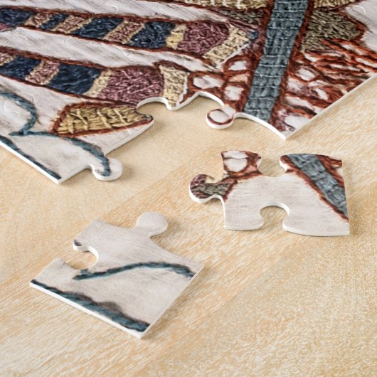 Schlacht um Hastings - Bayeux Tapestry King Harold Puzzle (Seite)