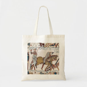 Schlacht um Hastings - Bayeux-Tapestry King Harold Tragetasche