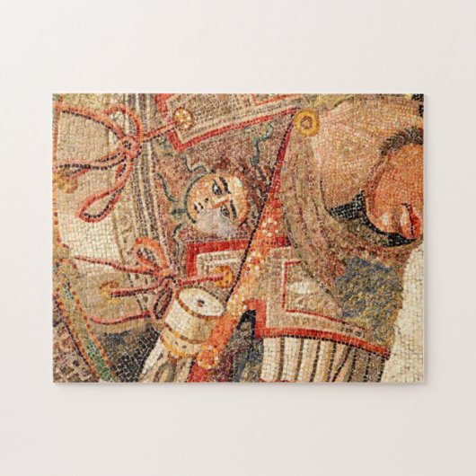 Schlacht um Issus Mosaik Alexander der Große Puzzle (Horizontal)