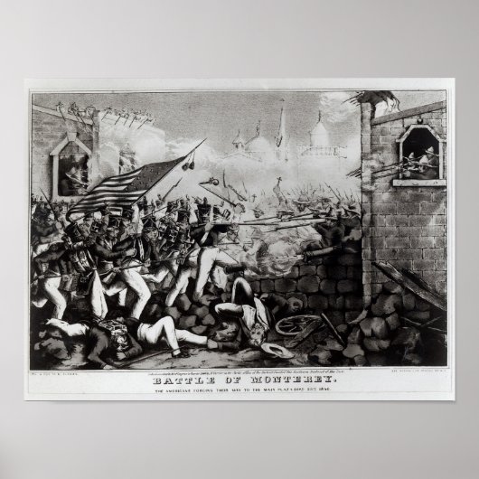 Schlacht um Monterey Poster (Vorne)