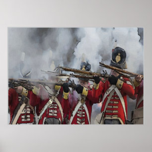 Schlacht um New Orleans, Britische Linie Poster