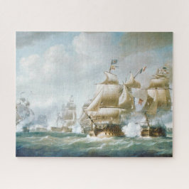 Schlacht um Santo Domingo 1800 Puzzle