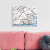 Schlacht um Shiloh - Panoramablick auf den Zivilen Leinwanddruck (Insitu (Wohnzimmer))