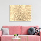 Schlacht um Shiloh - Panoramablick auf den Zivilen Leinwanddruck (Insitu (Wohnzimmer))