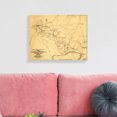 Schlacht um Shiloh - Panoramablick auf den Zivilen Leinwanddruck (Insitu (Wohnzimmer))