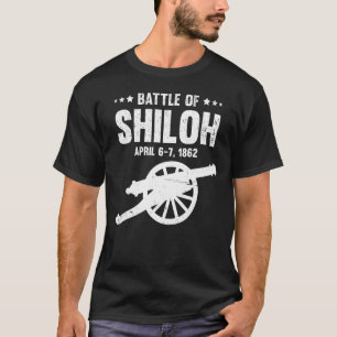 Schlacht um Shiloh Zivil War Battle Tennessee Batt T-Shirt
