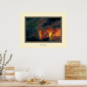 Schlacht um Sinop~ Ivan Aivazovsky Poster (Küche)
