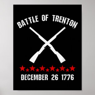 Schlacht um Trenton Nj Revolutionärer Krieg 1776 R Poster