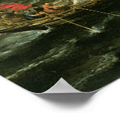 Schlacht von Actium am 2. September 31 v. Chr.; 16 Poster (Ecke)