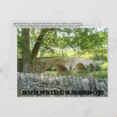 Schlacht von Antietam: Burnside's Bridge Postkarte (Vorne/Hinten)