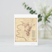 Schlacht von Antietam - Panoramabalkarte aus dem Z Postkarte (Stehend Vorderseite)