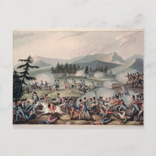 Schlacht von Barrosa von I. Clarke Postkarte