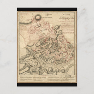 Schlacht von Brandywine American Revolution Karte
