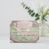 Schlacht von Camden, 1780 Postkarte (Stehend Vorderseite)