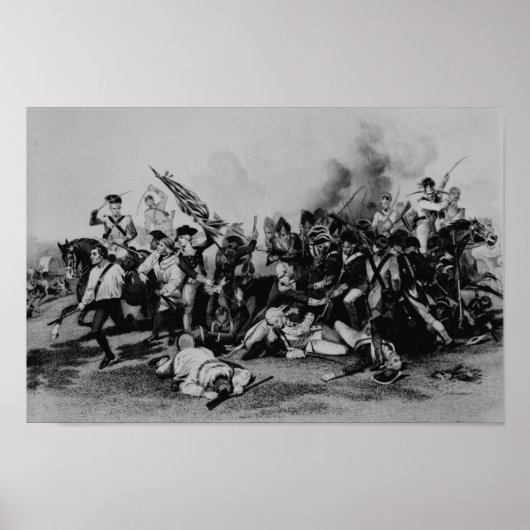 Schlacht von Camden Poster (Vorne)