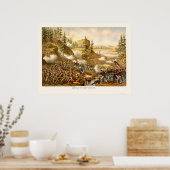 Schlacht von Chattanooga durch Kurz und Allison 18 Poster (Küche)