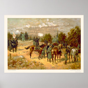 Schlacht von Chattanooga durch L. Prang & Company  Poster